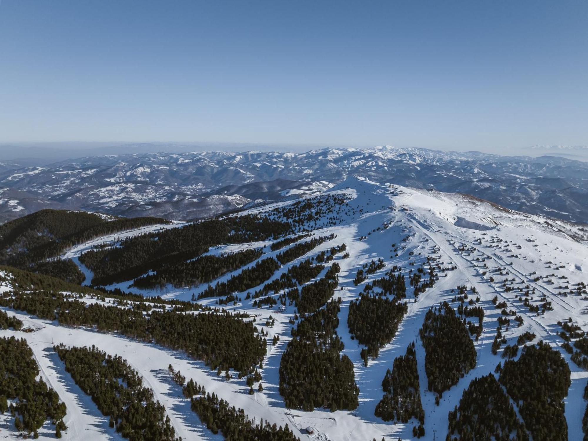 Viceroy Kopaonik Serbia Extérieur photo Aerial view of the ski resort